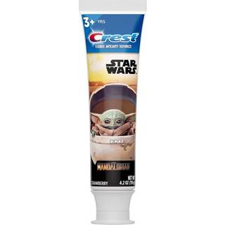 Crest Toothpasta 4.2 Ounce Kids Star Wars Tube (Strawberry) (pakke med 2)