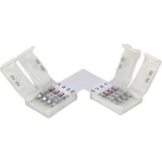 L-mellemled til RGB strips - 10mm bred, 12V / 24V
