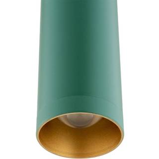 Hængelampe Rulo Argon, Grøn, Stue/spisestue, Metal