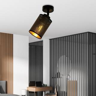 Bronx 1 Sort loftslampe - Ø10 cm, E14, 230V, uden lyskilde