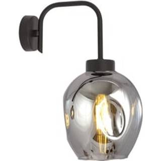 Lukka K1 Sort/Grafit væglampe - Ø14 cm, E27, 230V, uden lyskilde