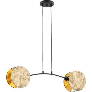 Motif 2 Guld pendellampe - Ø20 cm, E27, 230V, uden lyskilde