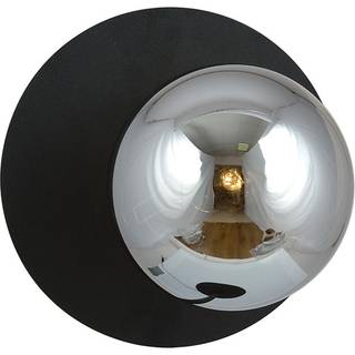 Oslo K1 Sort/Grafit væglampe - Ø14 cm, E14, 230V, uden lyskilde