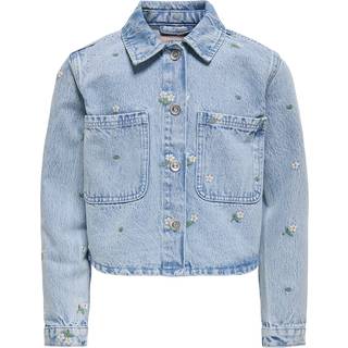 Only Piger Cassie Denim Bluser og skjorter Blå