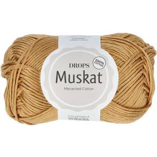 Drops Muskat garn - Sennep