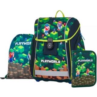Playworld premium skoletaske sæt - 3 dele