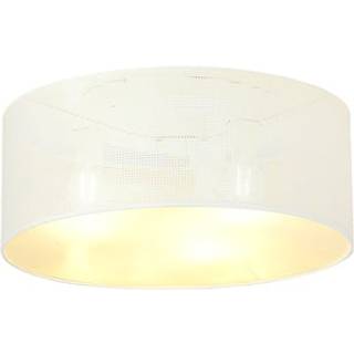 Aston 3 Hvid/Guld loftslampe - Ø50 cm, E27, 230V, uden lyskilde