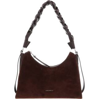 Coccinelle Boheme Suede Skuldertaske mørkebrun