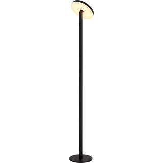 Globo LED-gulvlampe 36508, sort, aluminium, CCT, IP54 dæmpbar, Sort, Aluminium, Moderne
