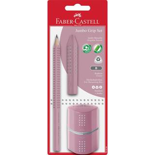 Faber-Castell Jumbo Grip Trio - Lyserød