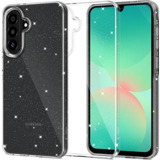 Samsung Galaxy A26 Tech-Protect FlexAir Glitter TPU Cover - Gennemsigtig