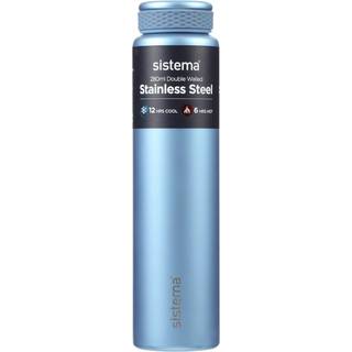 Sistema rustfri stålflaske (280ml) - flere varianter - assorteret (På lager i varehus)