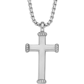 Fossil Meaningful Moments Stainless Steel Pendant Men's Necklace JF04401040