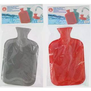 Rubber Hot Water Bottle Rød 2L