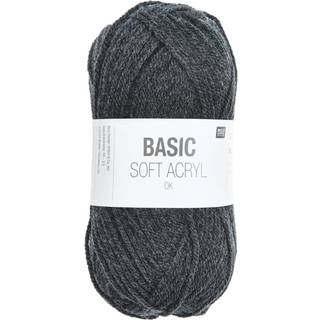 Basic Soft Acryl dk - Mittelgrau
