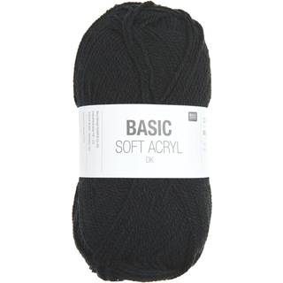 Basic Soft Acryl dk - Schwarz