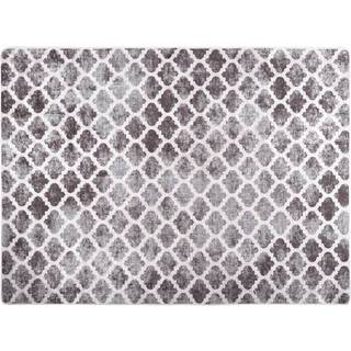 gulvtæppe 120x180 cm skridsikkert og vaskbart flerfarvet