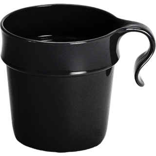 Kaffe/tekop i plast Nordiska Plast, sort, 30 cl / 300 ml