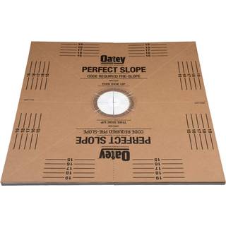 Oatey 41640 Perfekt h?ldningsbase 40 in. X 40 in. Brun