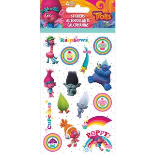 Trends International SandyLion Trolls Stickers 4/Sheets