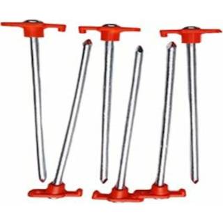 Teltpløkker af metal, 20 cm, 6-pak