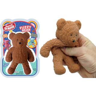 JA-RU Jumbo Squishy Gummy Bear Legetj (1 brun bjrn) Mochi Squishy Legetj til brn. Animal Squeeze Legetj. Stress Relief Fidget Legetj. Festg