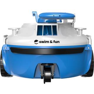 Poolrobot Mini Splash blå/hvid - Swim & Fun