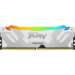 Kingston FURY Renegade RGB DDR5-7200 - 16GB - CL38 - Single Channel (1 pcs) - Intel XMP - Hvid med RGB