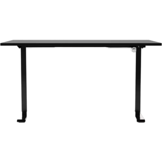 Hæve sænkebord - Standard, Størrelse 100x60 cm, Bordplade Sort, Understel Sort