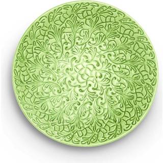 Mateus Lace Tallerken Ø20cm - Asietter Keramik Grøn - ESPQ4B