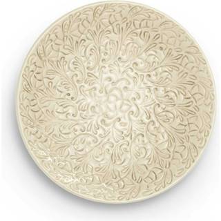 Mateus Lace tallerken – 20 cm Sand