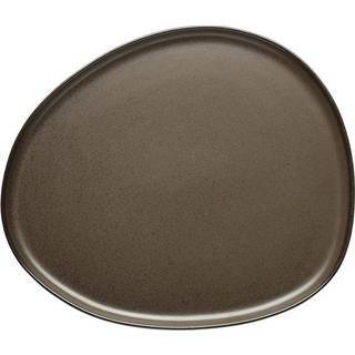 Aida RAW Metallic Brown Organic middagstallerken 29 cm