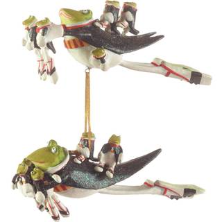 MACKENZIE-CHILDS Patience Brewster 12 Days Christmas Ornament Christmas Tree Ornament 12 Lords A-Leaping