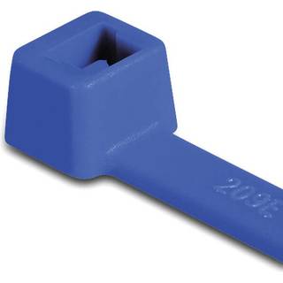 Hellermann Tyton 111-00659 High Temp Cable Tie 4 """" Långt 18 kg draghållfasthet Etfe Blue (Pack of 100)