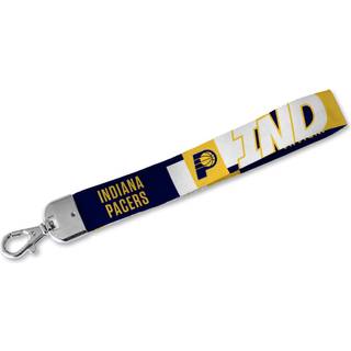 Rico Industries NBA Basketball Indiana Pacers Wrist Lanyard Nglering Sd Wristlet Strap Nglering Holder til Kvinder Mnd Bilngler ID Badges Ko