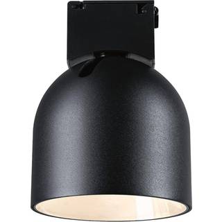 Paulmann ULine LED-spot Ronde, sort, 3.000 K Ronde, Sort, Stue/spisestue, Aluminium, Moderne