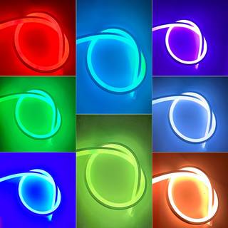 RGB 16x16 Neon Flex LED - 12W pr. meter, IP67, 230V