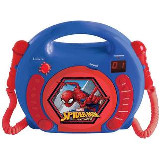 Marvel Spider-Man CD-afspiller m. Mikrofon