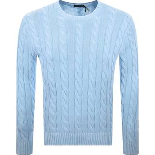Ralph Lauren Cable Knit Jumper Sky Blue