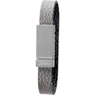 BITZ Servietringe 17 cm 4 stk. Grå/Sort