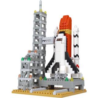 Nanoblock - Space - Space Center Sights To See Series Building Kit