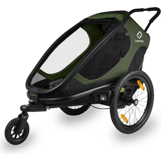 Hamax Outback ONE Cykelanhænger, Green/Black