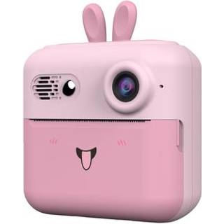 A23 Mini HD-digitalkamera til børn med øjeblikkelig fotoudskrivning - pink