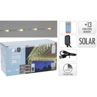 Laure solar LED lyskæde - hvid (På lager i varehus)