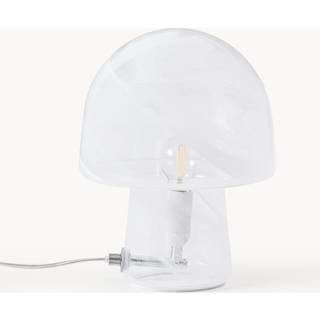 Marmoreffekt Bordlampe Talia, forskellige størrelser