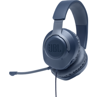 JBL Quantum 100 gaming headset (blå) - På lager i butik