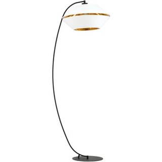Piano Lp Hvid/Guld gulvlampe - Ø42 cm, E27, 230V, uden lyskilde