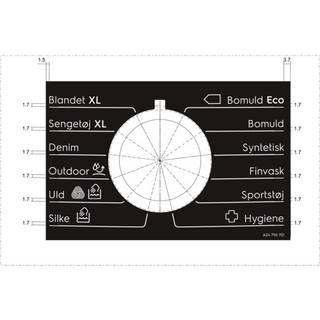 Electrolux programplade, knap, klæbestof 140247967015