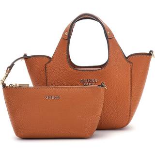 Guess Calista Mini Håndtaske camel