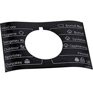 Electrolux programplade, knap, klæbestof 140248872016